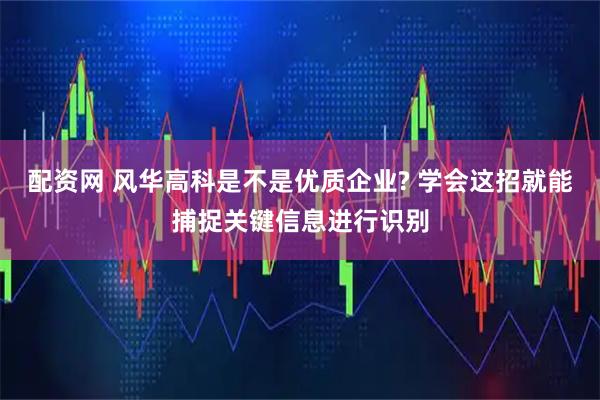配资网 风华高科是不是优质企业? 学会这招就能捕捉关键信息进行识别